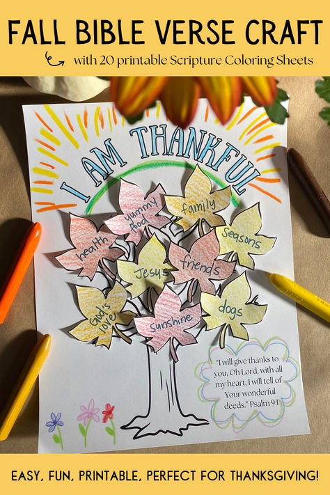 fall, thankful activity, christian, bible verse coloring, printable, scripture, religious, craft, homeschool, preschool, Bible study, Jesus, God, sunday school, colouring, church, activity, fun, thanksgiving, christmas, advent Thanksgiving Craft For Sunday School, Christian Thanksgiving Crafts For Kids, Advent Paper Chain, Thanksgiving Bible Crafts, Sunday School Thanksgiving Crafts, Thanksgiving Sunday School, Christian Thanksgiving Crafts, Bible Verse Crafts, Scripture Coloring Sheets