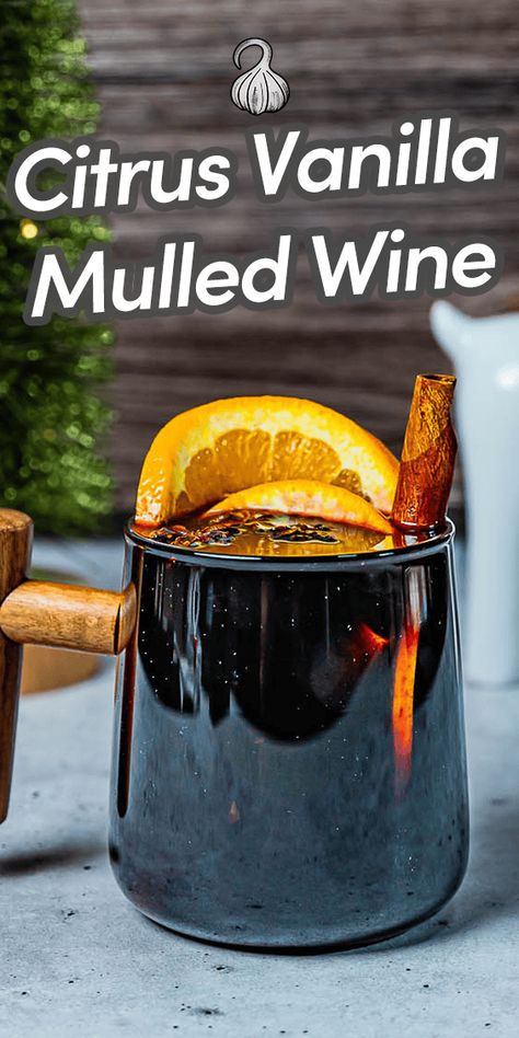 This Mulled Wine recipe brings you the warmth and comfort of a delicious wine cocktail made by heating red wine with a blend of spices and citrus flavors. It's the perfect glass to have by a warm fireplace, listening to your favorite holiday songs. Via @umamiology Fall Mulled Wine Recipe, Red Wine Recipes Cocktails, Sweet Mulled Wine Recipe, Hot Mulled Wine Recipe, Easy Mulled Wine Recipe, Recipes Using Red Wine, Hot Wine Recipe, Mulled Wine Recipe Crockpot, Christmas Mulled Wine Recipe