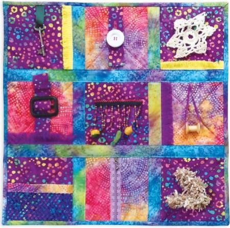 Fidget Sensory Mat Pattern Sensory Mat, Baby Tummy Time, Fidget Blankets, Fidget Quilt, Group Project, Tree Quilt, Lace Doilies, Tummy Time, Different Textures