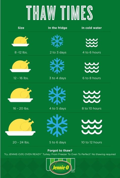 Turkey Defrost Methods and Times Thawing Turkey, Easy Turkey Recipes, Thanksgiving Cooking, Turkey Recipes Thanksgiving, Hosting Thanksgiving, Thanksgiving Dishes, Turkey Dinner, Cooking Turkey, Thanksgiving Feast