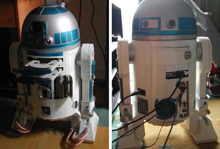 Awesome R2-D2 Computer Case Mod Spaceship Design Interior, Star Wars Pc, Custom Computer Case, Super Computer, Astromech Droid, Geek House, Tech Gadgets Gifts, Pc Builds, Retro Radios