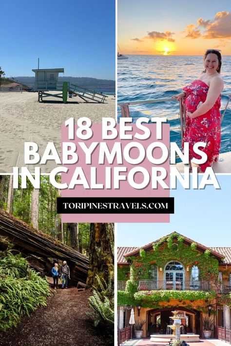 18 Best Places to Babymoon in California - Tori Pines Travels San Diego Babymoon, California Babymoon, Baby Moon Ideas, Laguna Beach Restaurants, Southern California Travel, California Towns, Los Angeles Parks, California Travel Guide, California Baby