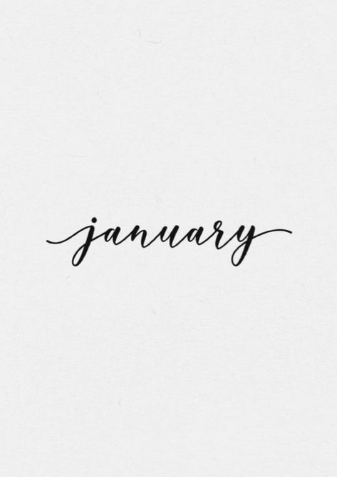 January Calligraphy Hand Lettering, January In Calligraphy, Hello January Images, January Journal Cover Page, January Cursive, January Cover Page Bullet Journal, January Title Page, January Calligraphy, January Aesthetic Month