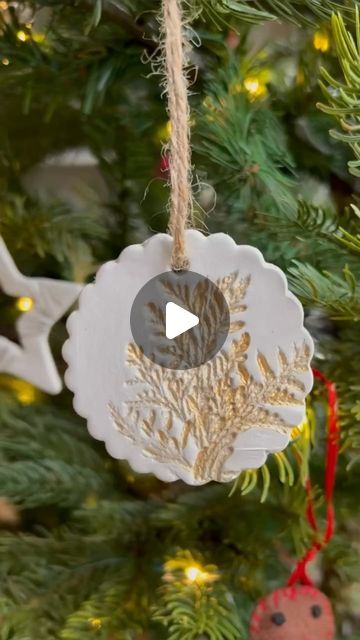 Mud & Bloom on Instagram: "Make clay nature print Christmas decorations 🎄  I love making new decorations for our Christmas tree each year - there’s something very special looking back at all our past creations as we put up our Christmas tree. This year, we made decorations from air dry clay which we decorated by using tree needles to make imprints. They are really easy and fun for young people to make and look so lovely hanging from a tree!  We’ve written a blog post with full instructions on how to make them here: www.mudandbloom.com/blog/air-dry-clay-christmas-decorations  Written and photographed by @denisekhope   #christmascraftsforkids #homemadechristmas #decoratingwithnature #mudandbloom" Clay Christmas Decorations Air Dry, Diy Air Dry Clay Christmas Decorations, Air Dry Clay Xmas Crafts, Air Dry Christmas Decorations, Air Drying Clay Christmas Decorations, What Can I Make With Air Dry Clay, Clay Christmas Ornaments For Kids, Air Dried Clay Christmas Decorations, Air Clay Christmas Decorations