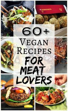 Vegan recipes for meat lovers. Whether you're a vegan who loves meat or cooking for omnivores, there's something here for everyone! Recipes For Meat Lovers, Vegan Meat Recipe, Vegetarian Dinner Recipes, Salt Recipes, Meat Lovers, Vegetarian Recipes Dinner, Vegetarian Dinner, Healthy Eating Tips, Veg Recipes