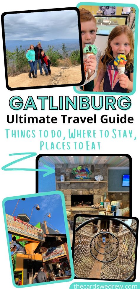 Tennessee Vacation With Kids, Gatlinburg Family Vacation, Gatlinburg With Toddlers, Gatlinburg With Kids, Gatlinburg Tennessee With Kids, Family Weekend Getaway Ideas, Dollywood Vacation, Gatlinburg Christmas, Tennessee Family Vacation