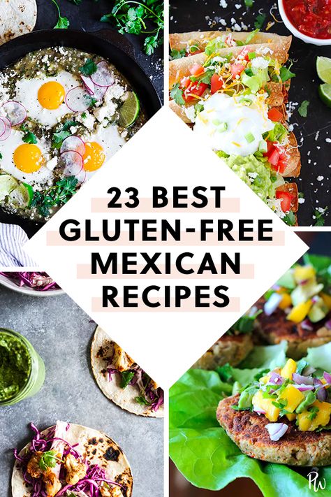 23 Gluten-Free Mexican Recipes That Aren't a Boring Taco Salad #purewow #gluten-free #easy #food #recipe #mexican Celiac Mexican Recipes, Gf Mexican Recipes, Mexican Food Recipes Gluten Free, Gluten Free Mexican Food, Gluten Free Tacos Recipes, Mojito Party, Mexican Easy, Purewow Recipes, Gluten Free Mexican