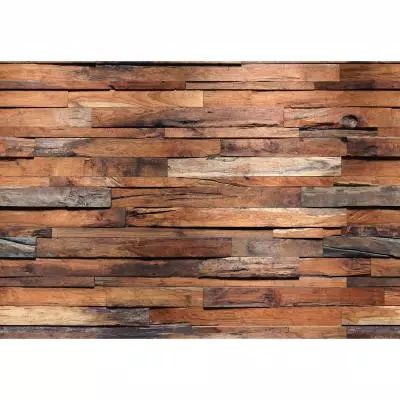 100 in. H x 144 in. W Reclaimed Wood Wall Mural Reclaimed Wood Wall Panels, Brewster Wallcovering, Wood Wall Panels, Barnwood Wall, Vintage Industrial Decor, Reclaimed Wood Wall, Wood Wallpaper, Wood Panel Walls, Concrete Wall