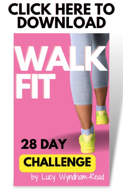 Walk Fit, Lucy Wyndham, Walking Workouts, Low Impact Cardio Workout, Fit Challenge, Indoor Walking, Walking Plan, Walking Workout, Home Exercise Program