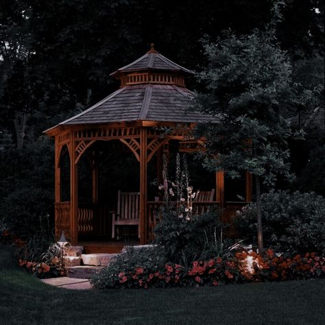 Gazebo Aesthetic Night, House Of Night Aesthetic, Gazebo Aesthetic, The Menendez Brothers, Script Doctor, House Of Night, The Night Is Young, Lauren Asher, Devils Night