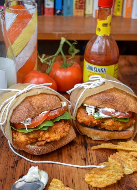 Spicy Chicken Sandwich, Chicken Patty, Spicy Chicken Sandwiches, Vegan Chicken, Chicken Sandwiches, Chicken Patties, Vegan Burgers, Vegan Sandwich, Breaded Chicken