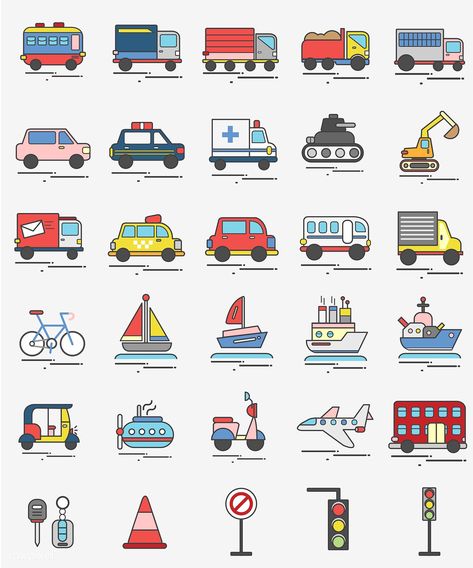 Illustration of transportation | premium image by rawpixel.com Transportation Illustration, Transport Illustration, Cartoon Car Drawing, Yellow School Bus, Cartoon Cars, Cartoon Car, Car Illustration, Car Cartoon, Kids Corner