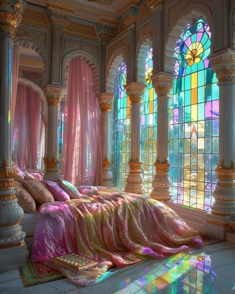 Dreamscape Architecture Bedroom, Goddess Bedroom, Romance Room, Magic Bedroom, Fairytale Home, Amazing Bedrooms, Dreamscape Architecture, Dream Bedroom Inspiration, Fantasy Rooms