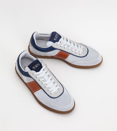 Man MULTICOLOUR Tod's Tabs Sneakers in Suede XXM68C0DP30IRA9M0XN9 | Tods Tods Men, Tods Shoes, Shoes Store, Italian Luxury, Vans Old Skool Sneaker, Vans Authentic Sneaker, Shoes Men, Luxury Shoes, Vans Sneaker