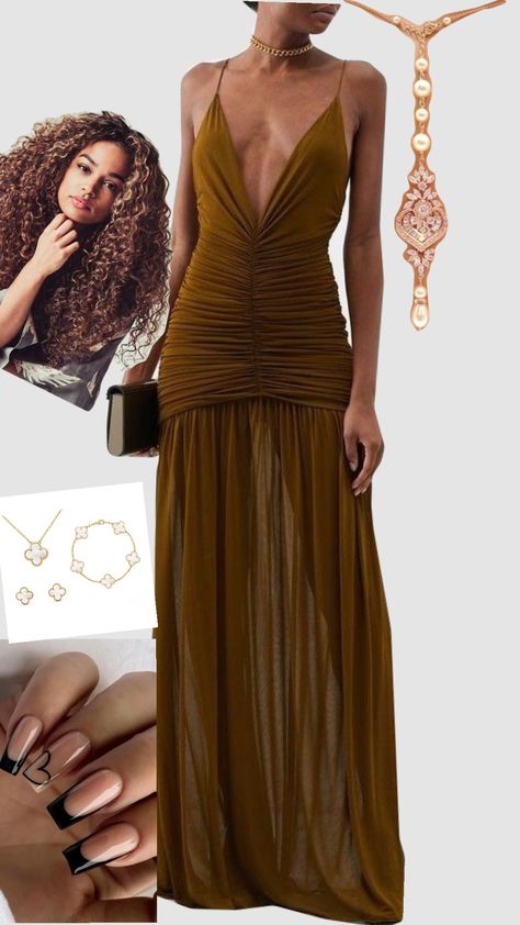 Guest Attire, Gala Dresses, Dark Gold, Glam Dresses, Looks Chic, Guest Outfit, Mode Inspiration, Event Dresses, Fancy Dresses