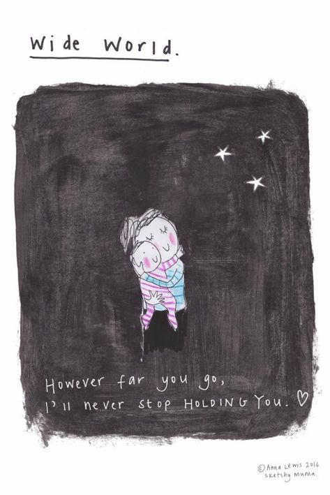 However far you go, I will never stop holding you Sketchy Muma, Young Mom Quotes, Thinking Of You Quotes, Daughter Love Quotes, Love You Mum, Mother Art, Nostalgic Art, Mom Life Quotes, Conscious Parenting