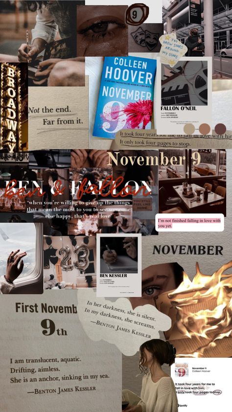 #november9aesthetic #november9colleenhoover #november9th #november9 #november9book November 9 Book, Book Photography Instagram, November 9th, November 9, Colleen Hoover, Book Photography, Book Aesthetic, Books