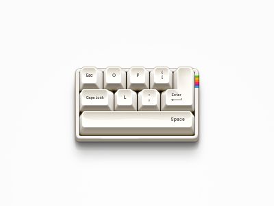 Mini Retro Keyboard. Drives Aesthetic, Small Keyboard, Retro Keyboard, Aesthetic Typography, Diy Mechanical Keyboard, Lab Logo, Vintage Industrial Design, Mini Keyboard, Daily Ui