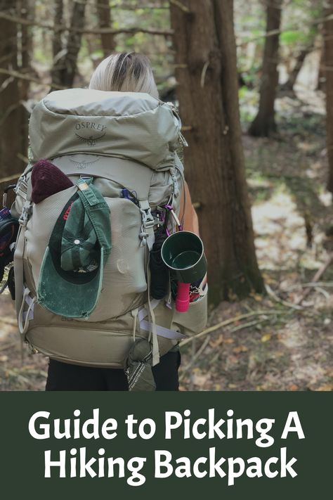 Are you planning to go on a hike? You'll want to make sure you have the right equipment – and that includes picking the perfect hiking backpack! There's a lot of important questions to ask yourself when selecting your new pack, such as what size, weight, and features you will need. In our guide to picking a hiking backpack, we'll walk you through the process of choosing a backpack that is perfect for your adventure. Granola Mom, Hiking Backpack Women, Granola Life, Backpacking Pack, Insulated Backpack, Questions To Ask Yourself, Hiking Backpacking, Hiking Bag, Backpacking Gear