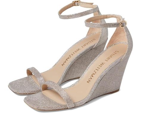 Stuart Weitzman Nudistcurve 85 Wedge | Zappos.com Loafers Style, Leather Loafers, Loafers For Women, Stuart Weitzman, Loafer Shoes, Wedge Heels, Pretty Dresses, Women's Shoes Sandals, Women's Shoes