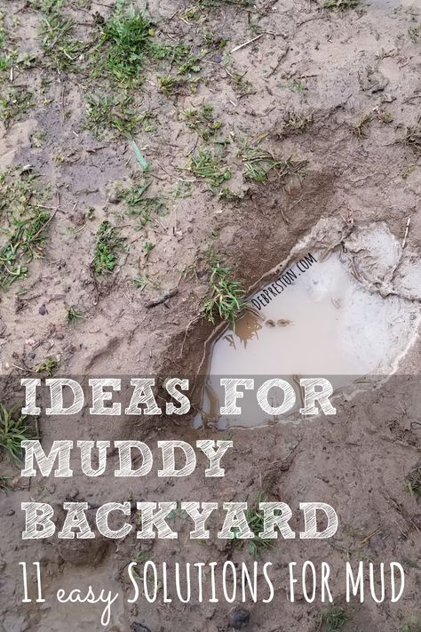 Is your backyard a muddy mess for your kids, your pets, and yourself? These 11 ideas for muddy backyard offer short and long-term solutions, from ideas for muddy areas in yard, to ideas for muddy walkway, to ideas for muddy driveway, to ideas for muddy paws, to ideas for muddy yards, to muddy yard solutions dogs backyard ideas, to landscape ideas for muddy areas, to muddy yard solutions cheap, to muddy yard ideas, to muddy yard makeover, to muddy yard hacks, to muddy yard with dogs. Backyard Landscape Ideas With Dogs, Rock Yards Backyards, Mulch Backyard For Dogs, Quick Landscaping Ideas Easy Diy, Rock Area In Backyard, Muddy Area Solutions, Muddy Yard Solutions Dogs Backyard Ideas, Ideas For Muddy Areas In Yard, Muddy Driveway Solution