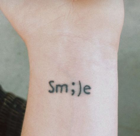 Im Okay Tattoo, Its Ok Tattoo, Ed Tatoos Idea, Tattoos For Aniexty For Women, Fake Tattoo Ideas, Impulsive Tattoos, Over Thinking Tattoo, Anexity Tattoo, Yolo Tattoos