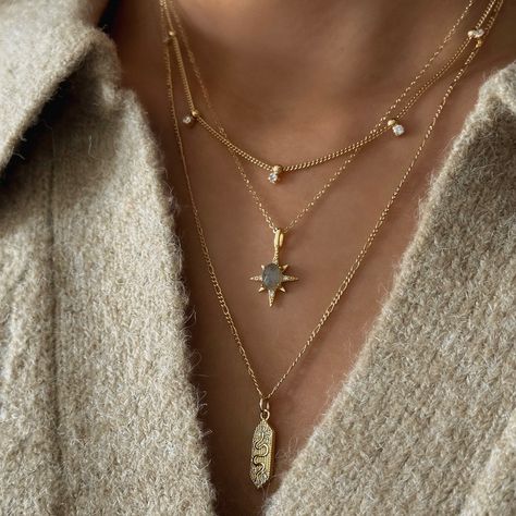 can’t wait to see how you style MC this summer 🌴🫶🏽 Necklace Stack Crystal, Long Necklace Layering, Necklace Stacks, Chain Layering, Stacked Necklaces, Quartz Crystal Pendant, Charm Chain, Crystal Pendant Necklace, Necklace Layering