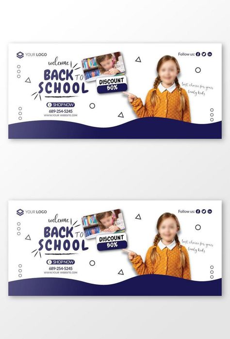 Fb Cover Design, Back To School Poster, Hoarding Design, Admissions Poster, 2023 School, Flex Design, Cloth Banners, Facebook Cover Design, Education Templates