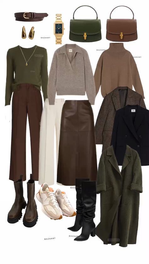 Fashion Capsule Wardrobe, Winter Fashion Outfits Casual, Fashion Capsule, Mode Inspo, Looks Chic, 가을 패션, Autumn Outfit, Outfit Inspo Fall, Business Casual Outfits