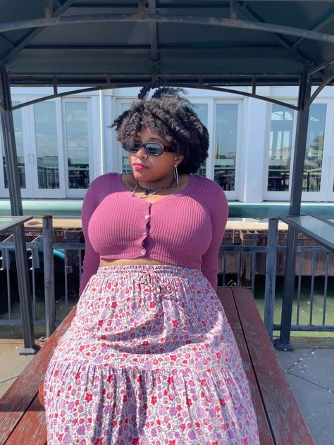 #plussizefashion #fashion Femenine Outfits Plus Size, Clothing Aesthetic Plus Size, Plus Size Girly Fashion, Skirts Plus Size, Plus Size Pink, Pink Outfit Plus Size, 2024 Plus Size Spring Outfits, Plus Size Pastel Fashion, Pink Outfits Plus Size