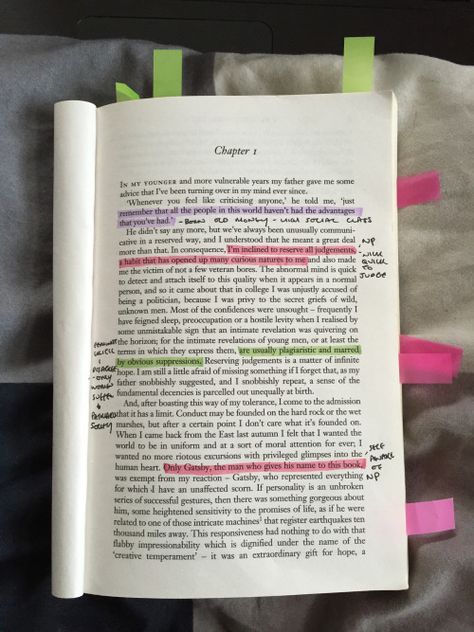 simplisticstudies:  27/03/16 // spending my evening annotating my copy of the great gatsby because i am too tired to continue my biology revision - terrified i am going to fail my english literature a-level English Literature Study Aesthetic, The Great Gatsby Book Annotations, English Lit A Level Aesthetic, English Literature A Level Aesthetic, English A Level Aesthetic, English Literature Aesthetic, Annotate A Book, A Level English, Annotating Books