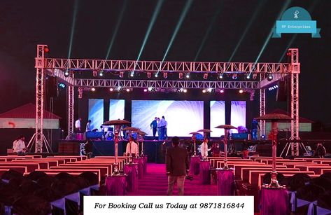 Try our LED wall and make up bright your event. . . Sound & LED Wall Available on rent. For Booking call us today at 9871816844 . . #RPEnterprises #RPEnterprisesProducts #P3Led #RPEnterprisesLedwall #Light #Sound #VRX #Ledwall #3mm #HDSwitcher .⁠#corporate #business #events #corporateevents #design #entrepreneur #event #eventplanner #SoundSetup #DJSetup #DJonRent #SoundonRent #LEDLightSetup #LEDLightSetuponRent #SetuponRent Sound Setup, Dj Stage, Wedding Stage Design, Dj Setup, Event Stage, Wedding Design Decoration, Event Management Company, Dj Booth, Professional Event