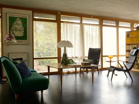 Midcentury Architecture, Bruno Mathsson, Pretty Room, Interior Ideas, House Inspiration, Old Houses, Interior And Exterior, Beautiful Homes, Rum