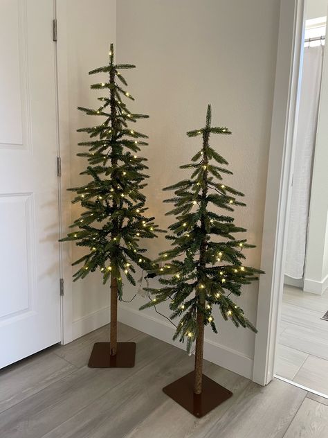 5' Pre-Lit LED Downswept Alpine … curated on LTK 2025 Inspiration, Porch Trees, Christmas Love, Porch, Led Lights, Christmas Decorations, Trees, Jesus, Couture