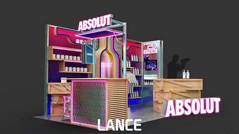 Beer Exhibition, Graphic Design Exhibition, Pernod Ricard, Wine Stand, Design Exhibition, Street Marketing, Exhibition Booth Design, Exhibition Booth, Design Advertising