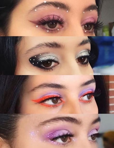 Party Makeup Euphoria, Makeup Country Concert, Maddy From Euphoria Makeup, Maddie Perez Makeup Looks, Euphoric Eye Makeup, Maddy Perez Eyeliner, Makeup Looks Euphoria Inspired, Maddy Euphoria Inspired Nails, Eye Makeup Euphoria Inspired