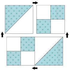 Colchas Quilting, Quilt Blocks Easy, Quilting Designs Patterns, Quilt Block Patterns Free, Quilt Sewing Patterns, Quilt Square Patterns, Baby Quilt Patterns, Scrap Quilt Patterns, Beginner Quilt Patterns