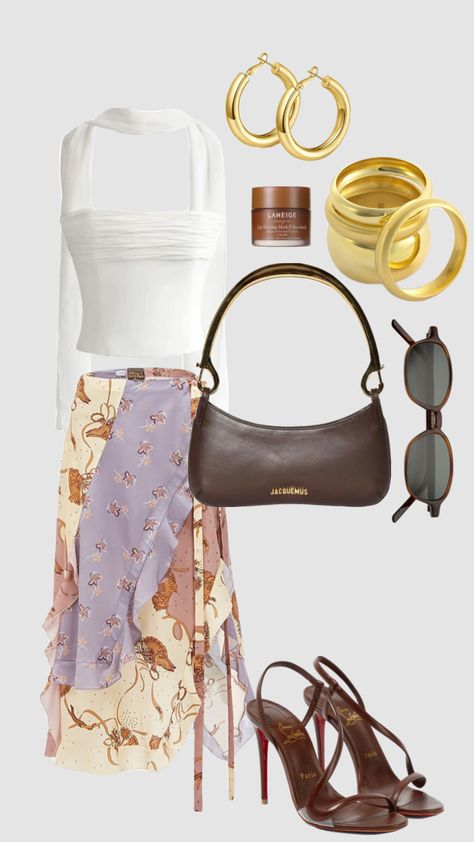 Charlotte York, Stylish Summer Outfits, Going Out Outfits, Fashion Fits, Lookbook Outfits, Polyvore Outfits, Elegant Outfit, Outfits Ideas, Cute Casual Outfits