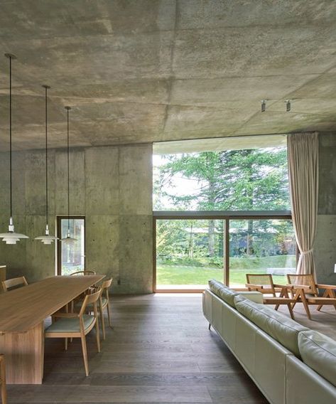 Cement House Design, Concrete House Interior, Concrete Houses Architecture, Small Concrete House, Concrete Villa, Concrete Home Design, Modern Concrete House, Concrete House Design, Cement House