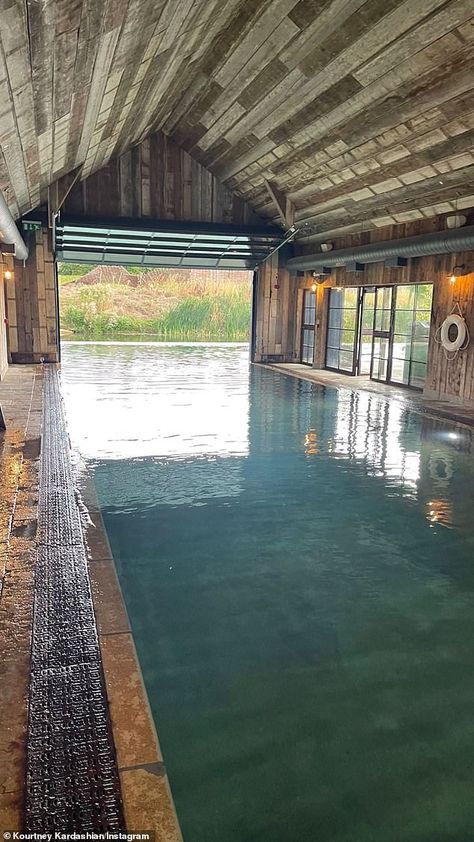 Soho Farmhouse Interiors, Lakeside Farmhouse, Scotland Holiday, Kourtney Kardashian And Travis Barker, Kourtney Kardashian And Travis, Soho Farmhouse, Small Bathroom Layout, Travis Barker, Cottage Ideas