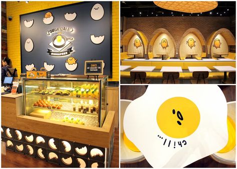 Egg Restaurant, Chicken Store, Small Shop Design, Egg Shop, Corner Cafe, Chicken Shop, Egg Fast, Packaging Ideas Business, Cafe Wall