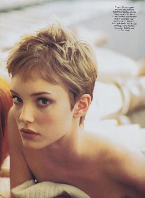 Pixie Haircut Reference, Winona Ryder Pixie Cut, Winona Ryder Pixie, Number 8 Haircut, Winona Ryder Short Hair, Woman Buzzcut, Short Blonde Pixie, Haircut Images, Fresh Cuts