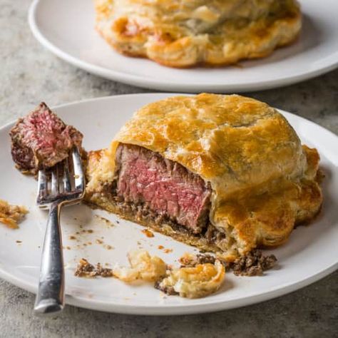 Beef Wellington for Two | Cook's Country Individual Beef Wellington, Wellington Recipe, Donut Toppings, Caramel Chocolate Bar, Beef Wellington Recipe, Cookie Toppings, America's Test Kitchen Recipes, Frozen Puff Pastry, Beef Wellington