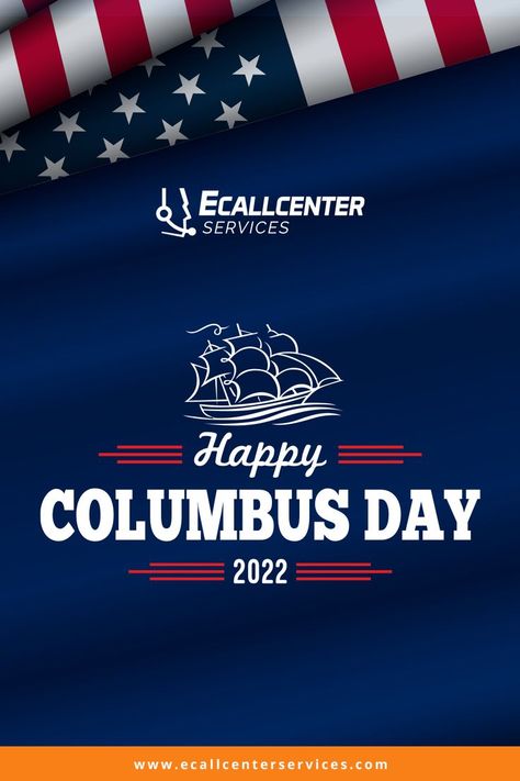 On a big sailing ship, a great explorer came and brought a new country to our maps. Happy exploring and #HappyColumbusDay! from #Ecallcenterservices. . . . #ColumbusDay #ColumbusDay2022 #christophercolumbus #columbus #america #nativeamerican #SaveColumbus #savecolumbusday #history #october Happy Columbus Day, Christopher Columbus, New Country, Columbus Day, Call Center, Us Map, Columbus, Sailing, Map