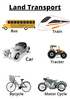 Types Of Transportation Preschool, Land Transportation Preschool Activities, Kindergarten Transportation, Transportation Preschool Activities, Kindergarten Addition, Family Worksheets, Transportation Worksheet, Land Transport, Worksheet For Kindergarten