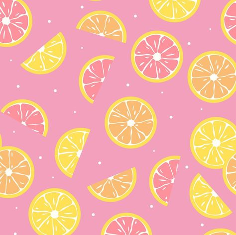 Abi | Designer & Illustrator (@abileedesigns) | Instagram profile Pink Lemons Aesthetic, Lemon Slice Illustration, Lemon Pattern Design, Pink Lemons Wallpaper, Lemon Vector Illustration, Bite Mark, Punk Illustration, Lemon Illustration, Lemon Pattern