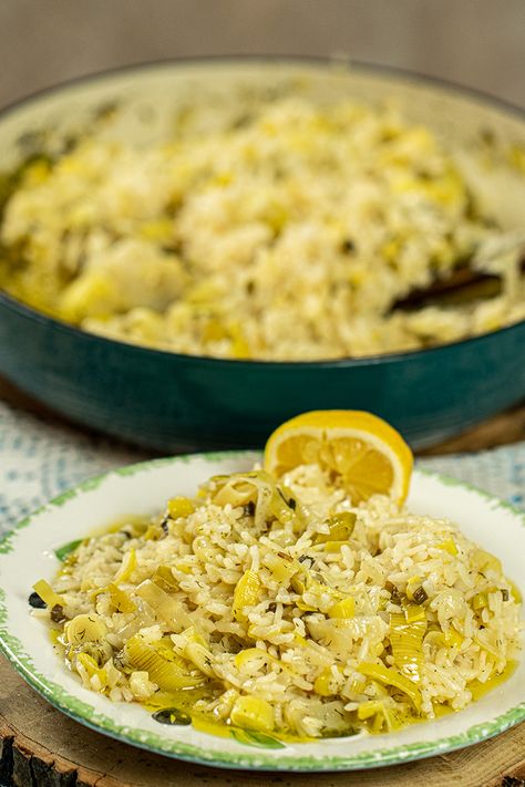 Greek Rice Pilaf, Dimitras Dishes, Greek Rice, Cottage Meals, Greek Dinners, Greek Yogurt Recipes, Rice Side Dishes, Greek Olives, Food Matters