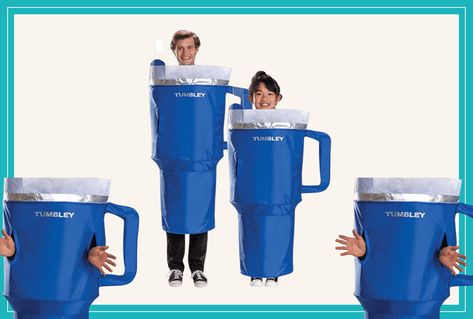 There’s a Stanley Cup Costume Now, So You Can Truly Wear What You Love This Halloween Stanley Cup Costume, Origin Of Halloween, New Years Traditions, Gardening Trends, Decorating Advice, Stanley Tumbler, Halloween This Year, Small Space Diy, Subscription Gifts