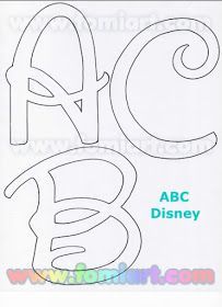 44- Moldes Gratis Del Abecedario Disney EAC Letras Disney, Minnie Mouse Printables, Machine Embroidery Alphabet, Disney Applique, Minnie Mouse Birthday Party Decorations, Disney Letters, Abc Disney, Disney Alphabet, Minnie Mouse Images