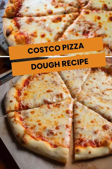 Craft your own perfect pizza at home with Costco's signature pizza dough recipe! Simple, versatile, and delicious - elevate your pizza game effortlessly. Costco Pizza Recipe, Costco Pizza Dough Recipe, Copycat Pizza Dough, Costco Pizza, Pizza Dough From Scratch, Greek Pizza, Pizza Shapes, Calzone Pizza, Pizza At Home